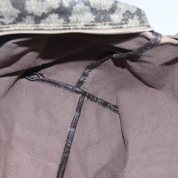 SAINT LAURENT Boston Bag PVC Gray Beige Auth ar12922 - Picture 16 of 16